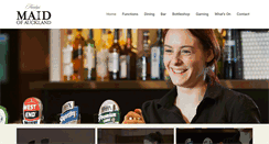 Desktop Screenshot of maidofauckland.com.au
